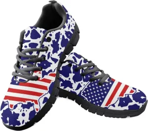Women's Lightweight Running Shoes - Breathable Mesh Upper & Shock-Absorbing EVA Sole for Gym Travel