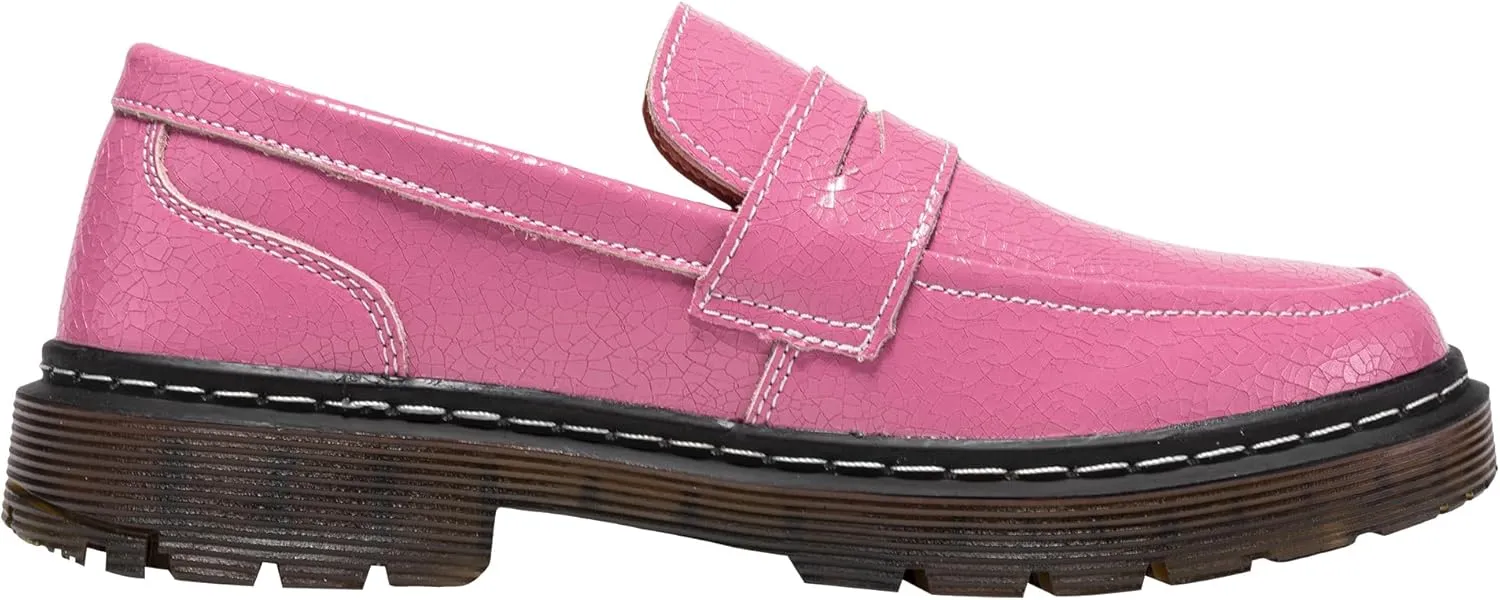 Women's Loafers Classic Penny Loafers for Women Fashion Driving Moccasins Women