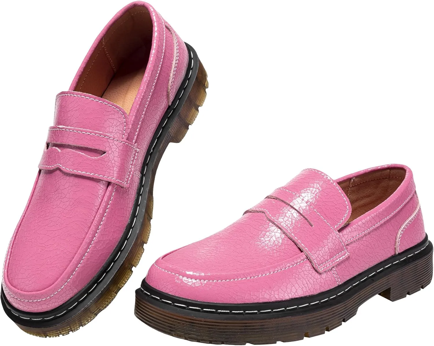 Women's Loafers Classic Penny Loafers for Women Fashion Driving Moccasins Women