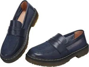 Women's Loafers Classic Penny Loafers for Women Fashion Driving Moccasins Women