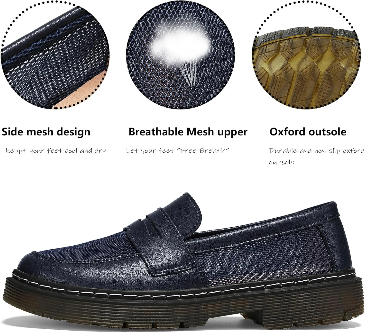 Women's Loafers Classic Penny Loafers for Women Fashion Driving Moccasins Women