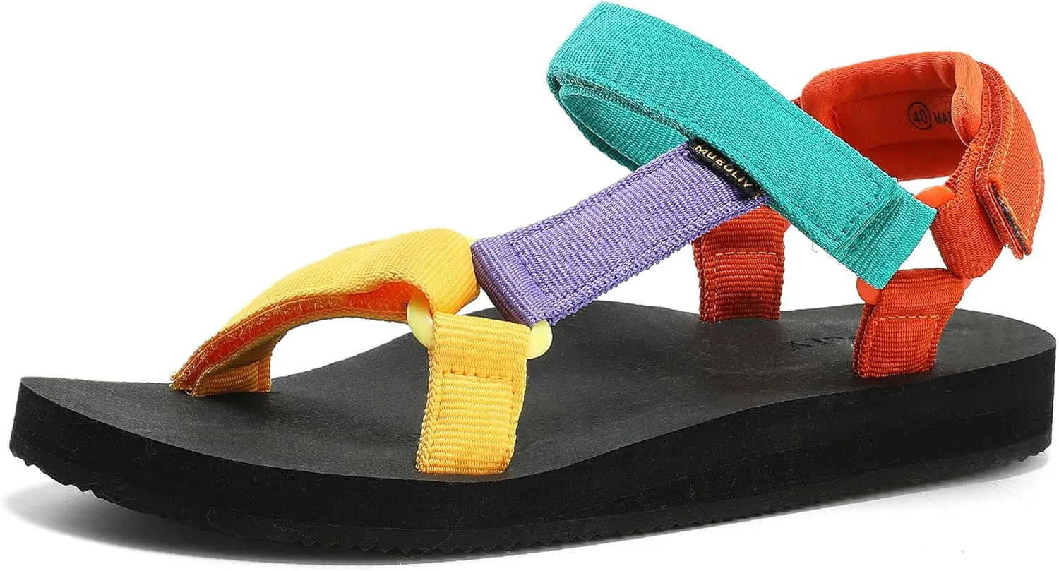 Women's Original Sandals Comfortable Quick-Drying Casual Sport Sandal Walking Hiking Water Sandals With Arch Support