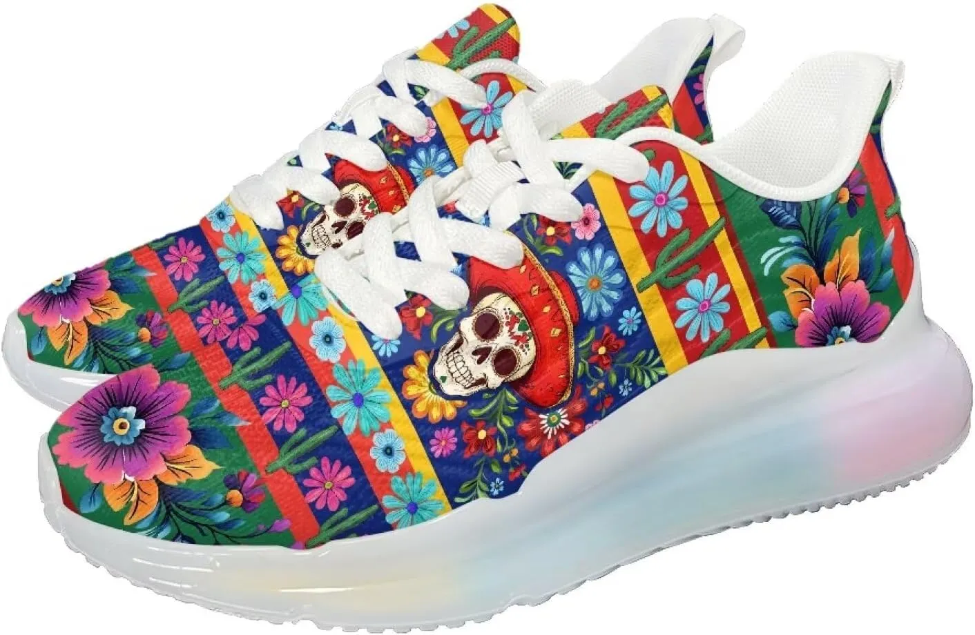 Women's Shoes Comfortable Low Top Air Cushion Workout Walking Sneaker Lightweight Non-Slip Footwear Running Shoes Women US 6-11