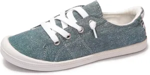 Women's Slip On Canvas Sneaker Low Top Casual Walking Shoes Classic Comfort Flat Fashion Sneakers