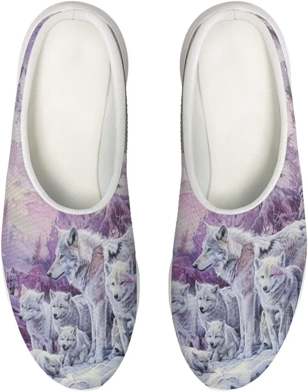 Women's Water Sandals Casual Light Slippers Funny Graphic Garden Clogs Slip On Water Shoes