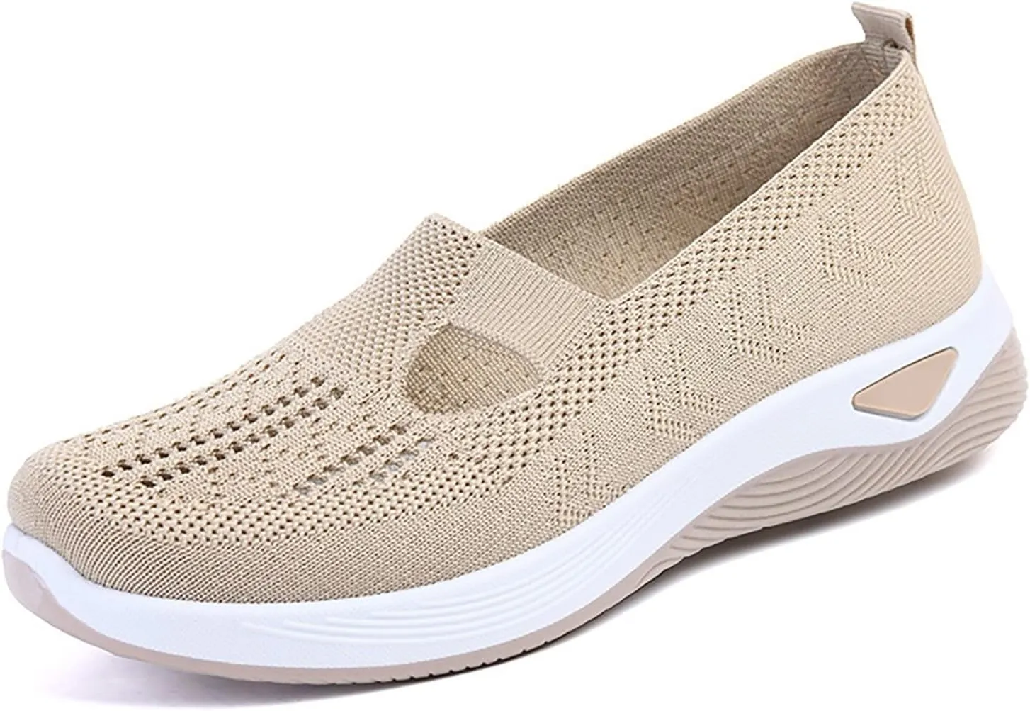 Women's Woven Orthopedic Breathable Soft Walking Womens Tennis Shoes Lether Shoes Dressy Casual Walking Sneakers Waterproof Tennis Shoe Loafers Shoe