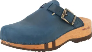 Woody Leon mens Clog, blue, 41 EU