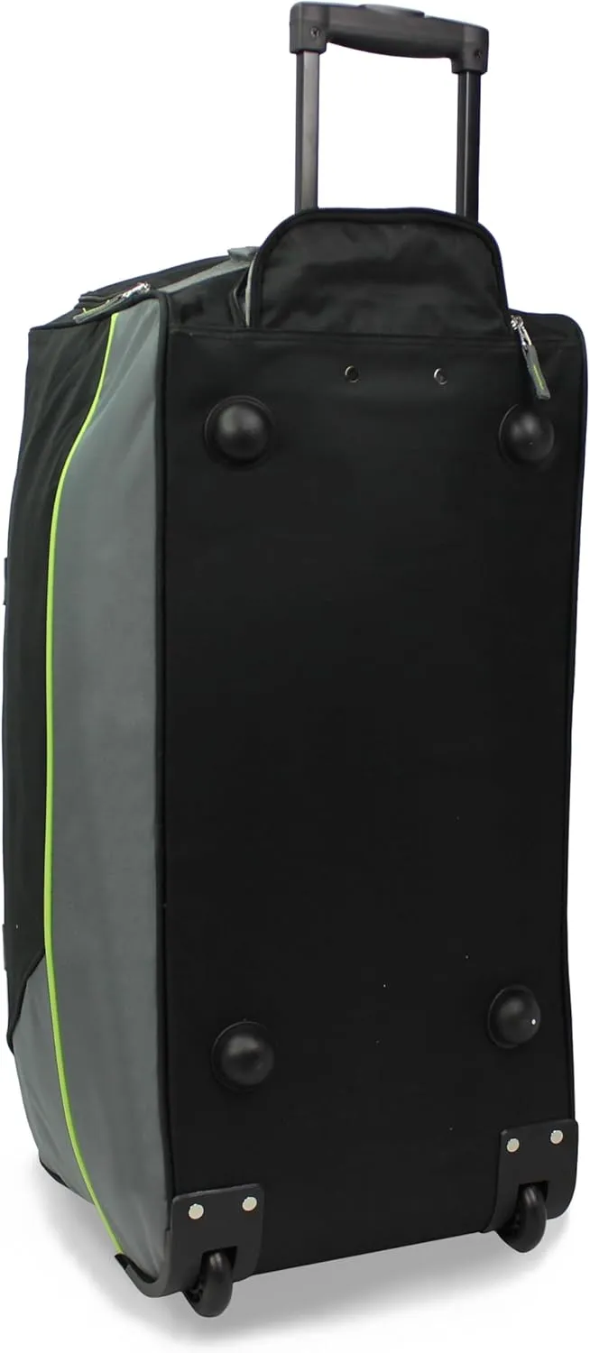 World Traveler Hipack Lightweight 28-inch Rolling Duffel Bag with Shoe Pocket