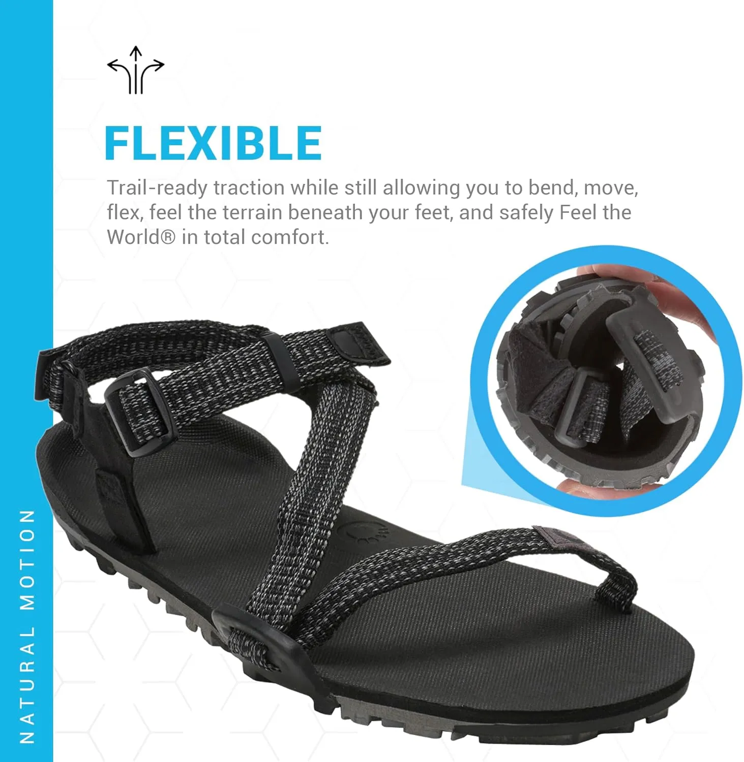 Xero Shoes Women's Z-Trail EV Barefoot Hiking Sandals
