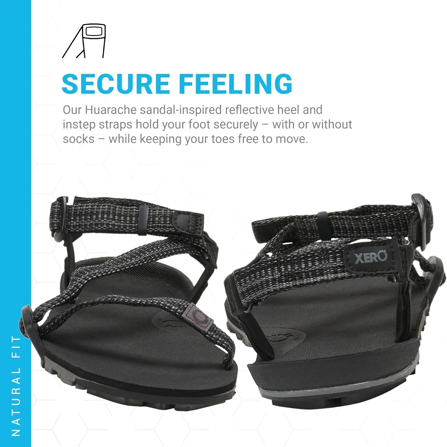 Xero Shoes Women's Z-Trail EV Barefoot Hiking Sandals