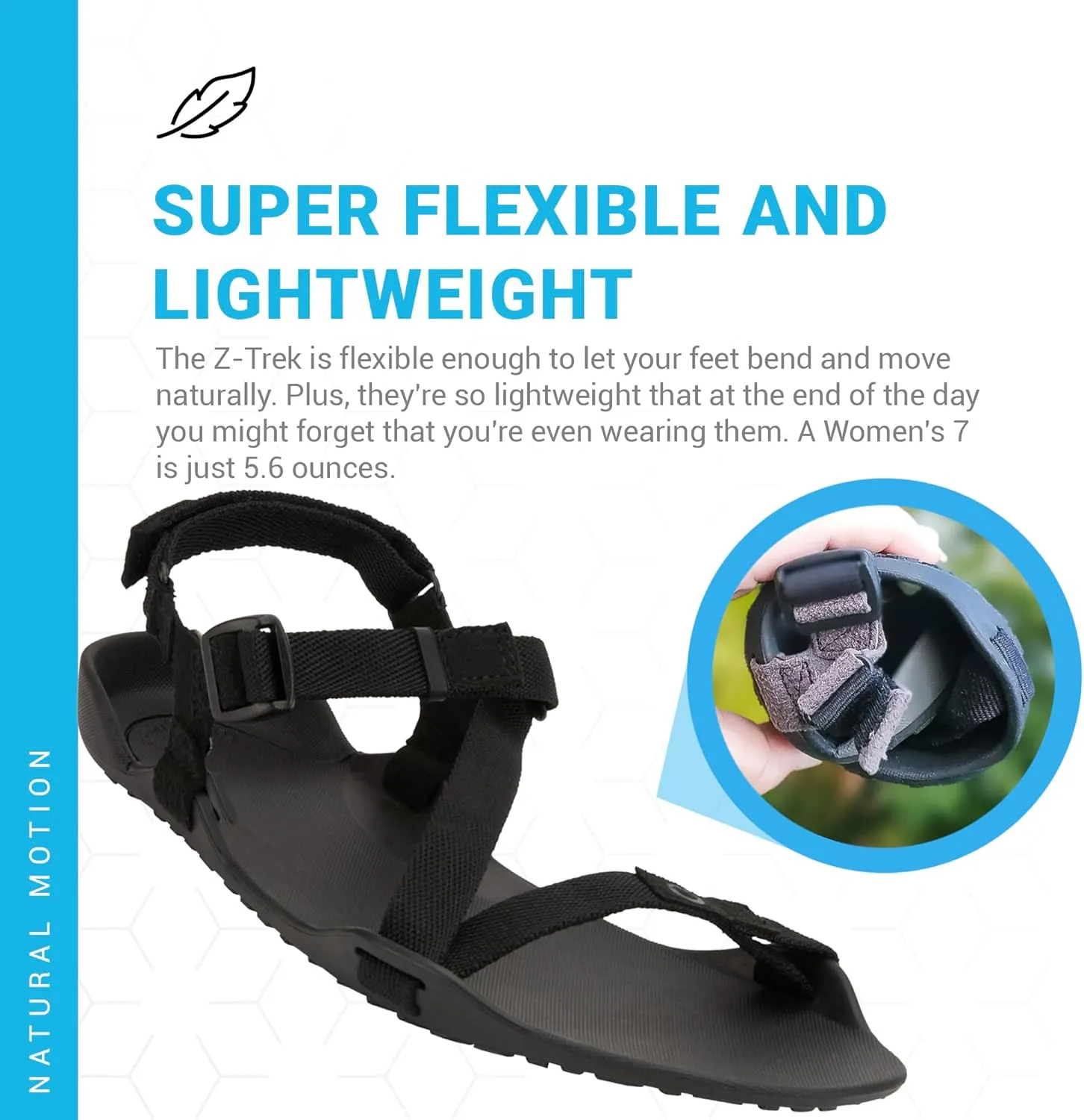 Xero Shoes Women's Z-Trek, Zero Drop Hiking Sandals