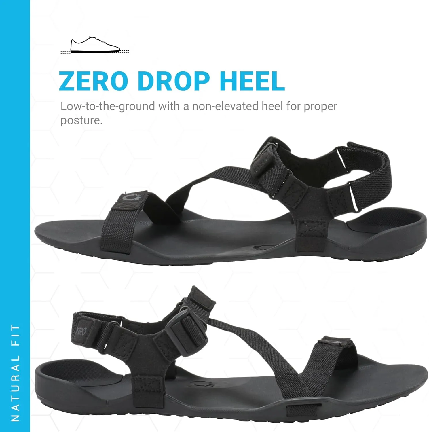 Xero Shoes Women's Z-Trek, Zero Drop Hiking Sandals