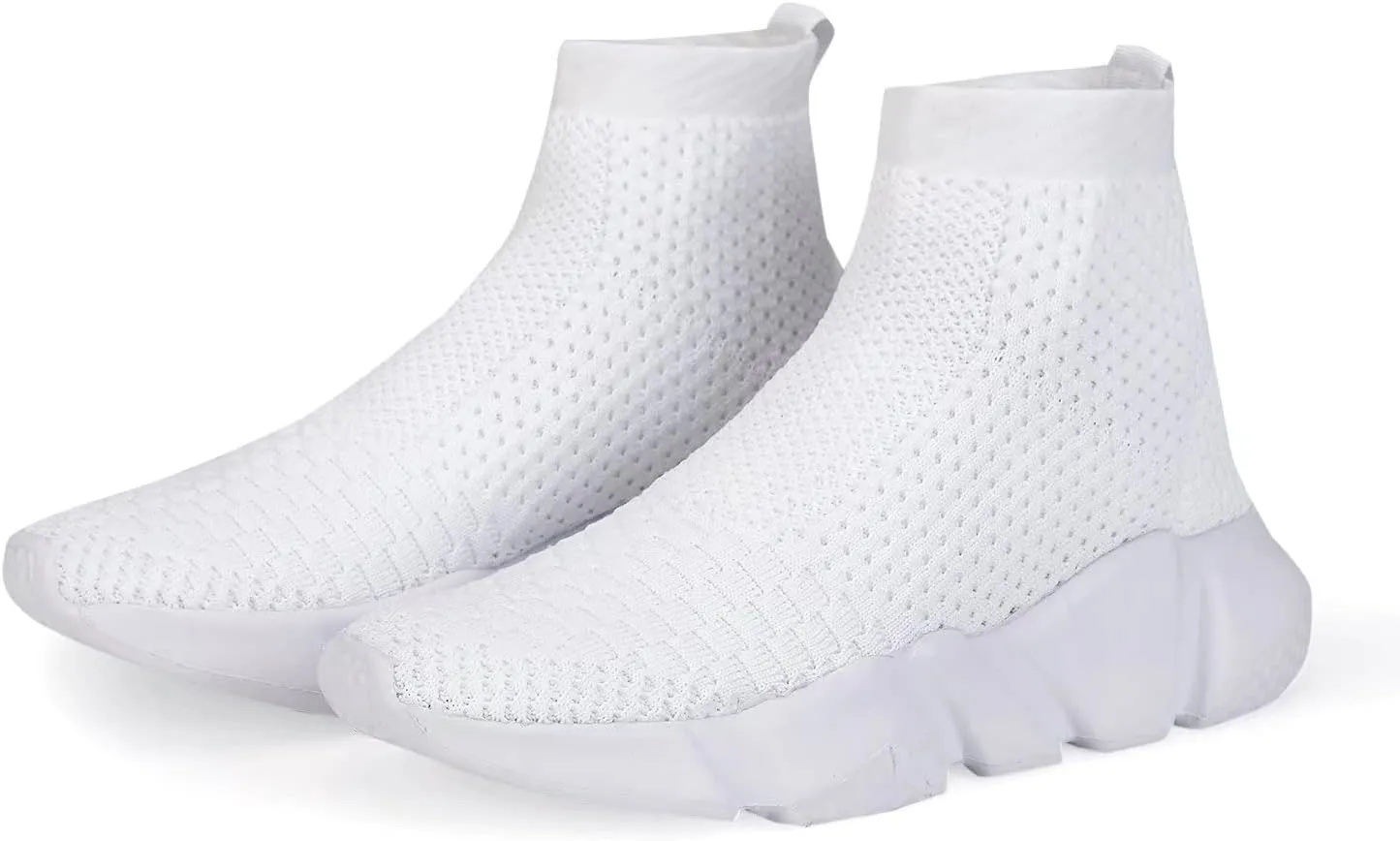 YAVY Kids Sneakers for Boys Tennis Shoes Girls Sock Sneakers for Kids Slip on Shoes Breathable high top Athletic Lightweight Walking Running Shoes