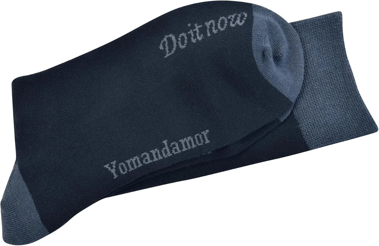 Yomandamor Men's Breathable Dress Crew Socks with Seamless Toe,5 Pairs L Size(Sock Size:10-13)