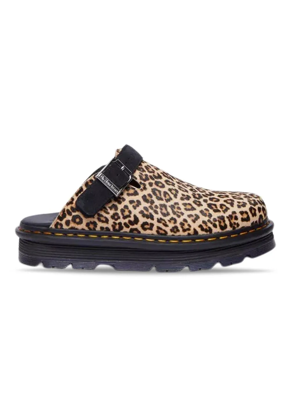ZebZag Mule - Light Tan Black