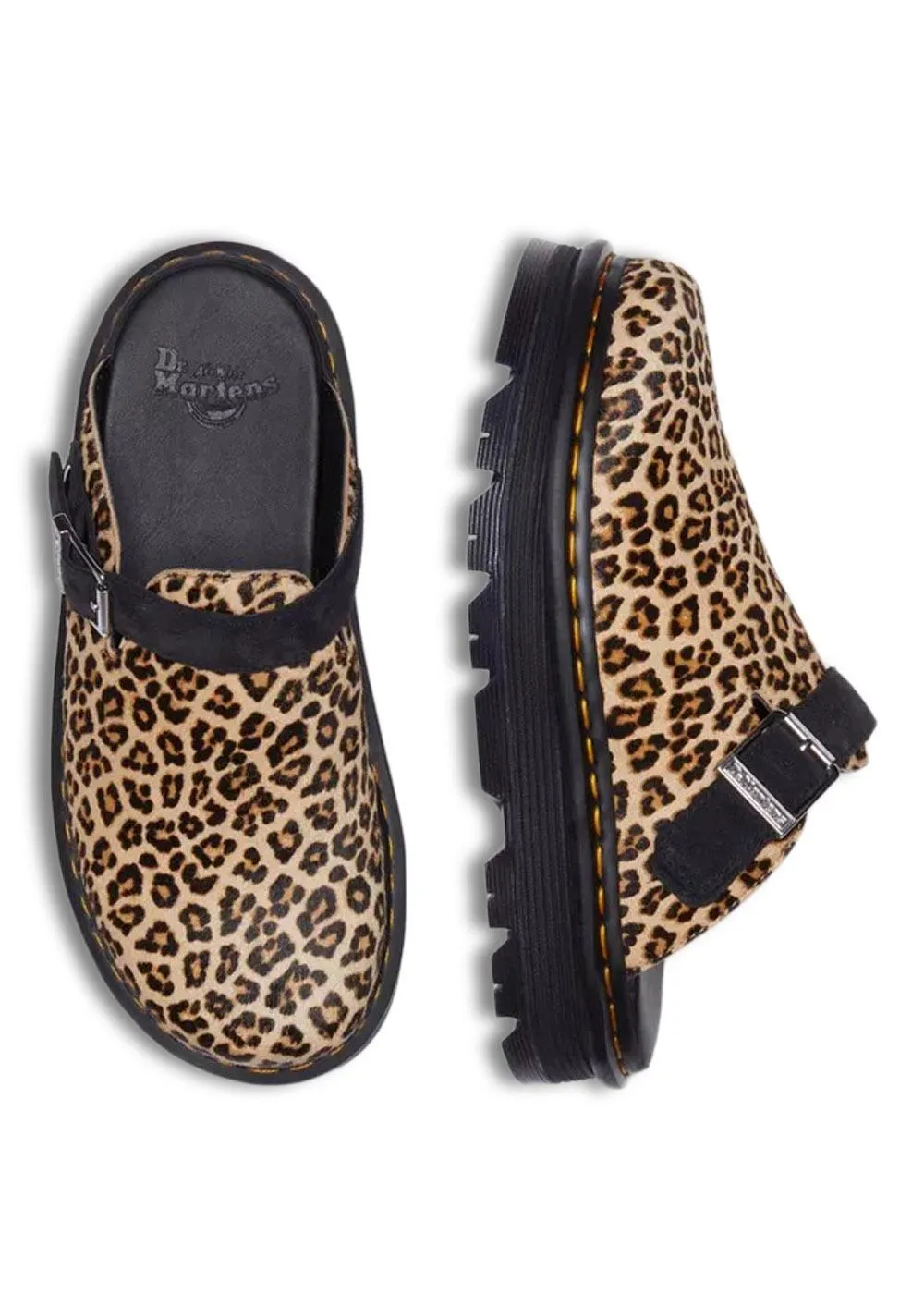 ZebZag Mule - Light Tan Black