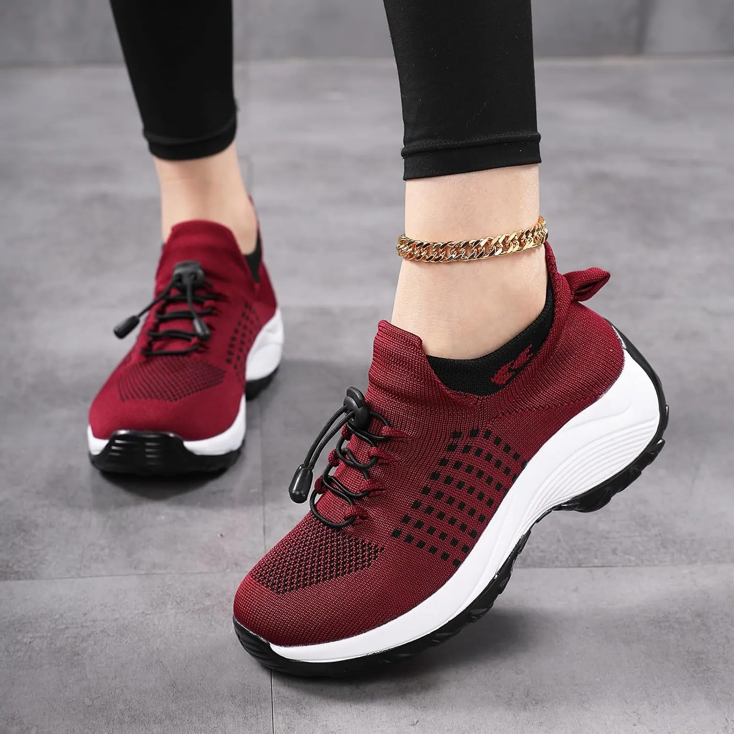 ZWRXW Comfort Wear Orthowear Shoes for Women Men,Arch Support Orthopedic Sneakers Stretch Comfortable Casual Athletic Sneakers Outdoor Lightweight Breathable Walk Shoes