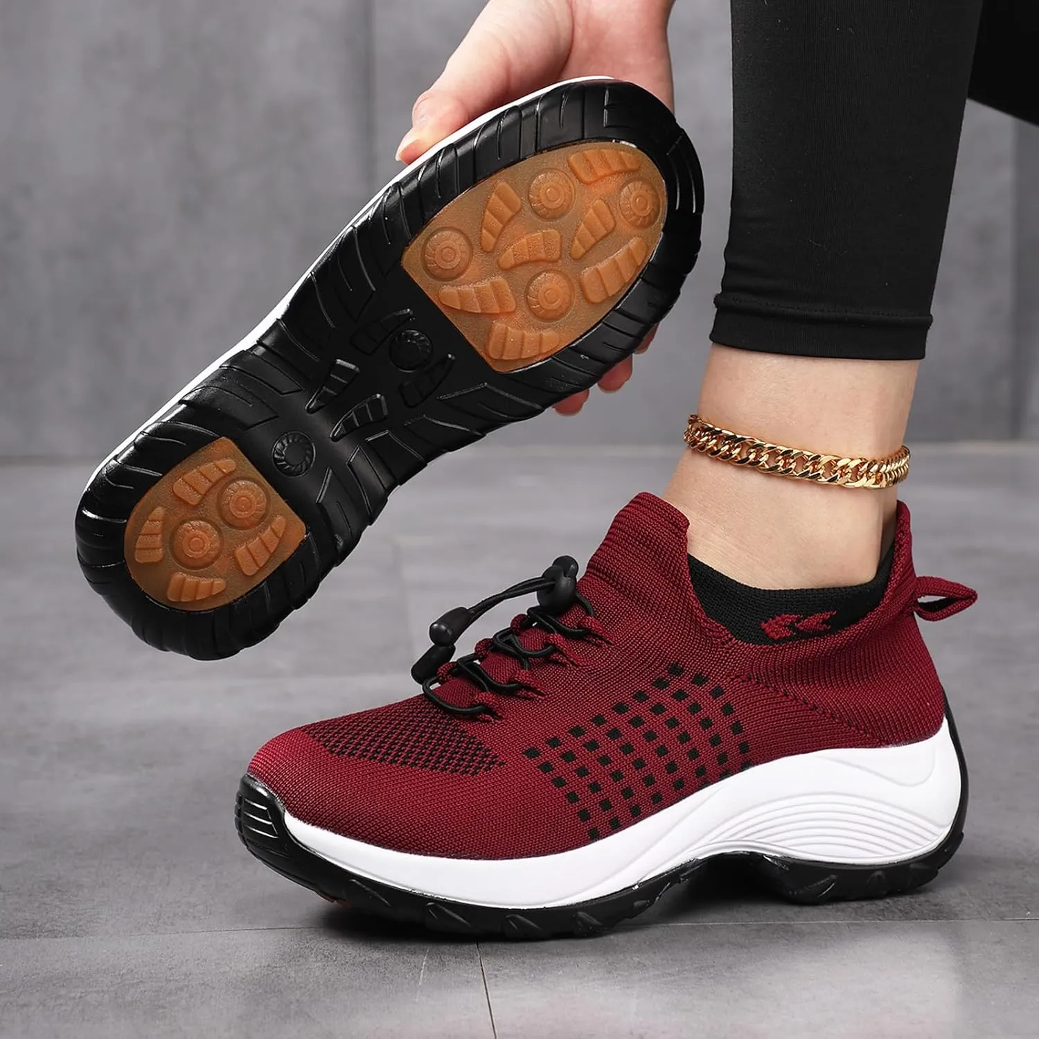 ZWRXW Comfort Wear Orthowear Shoes for Women Men,Arch Support Orthopedic Sneakers Stretch Comfortable Casual Athletic Sneakers Outdoor Lightweight Breathable Walk Shoes